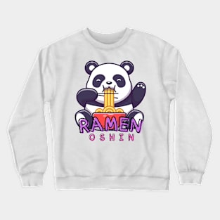 Cute Panda Crewneck Sweatshirt